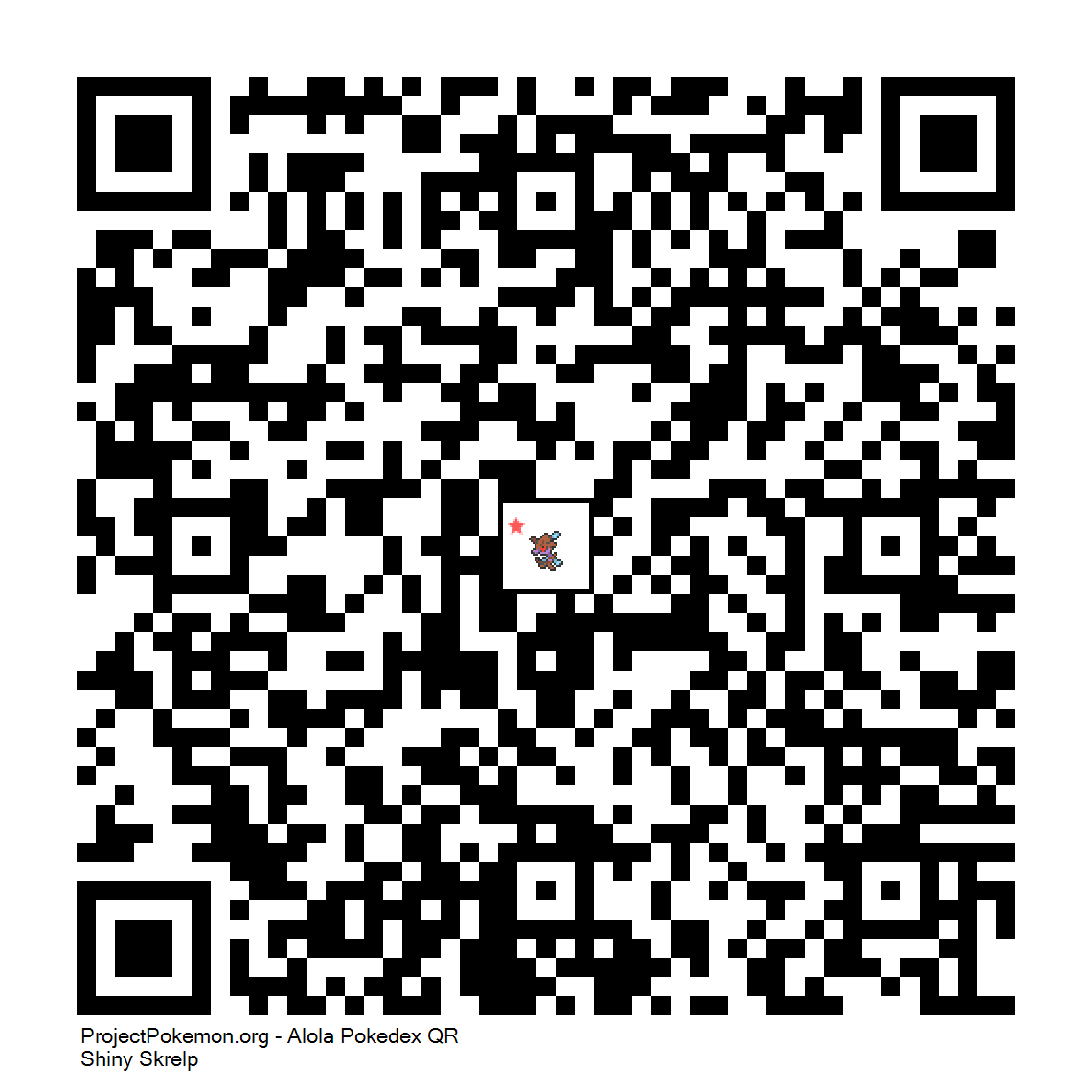 Cdigo QR de Skrelp variocolor